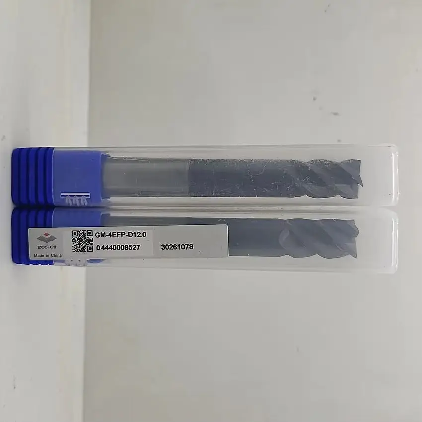 

GM-4EFP-D12.0 ZCC.CT Четырехлопастная фреза с длинным горлышком и коротким лезвием, плоская концевая фреза, 4 канавки, концевые фрезы 4T