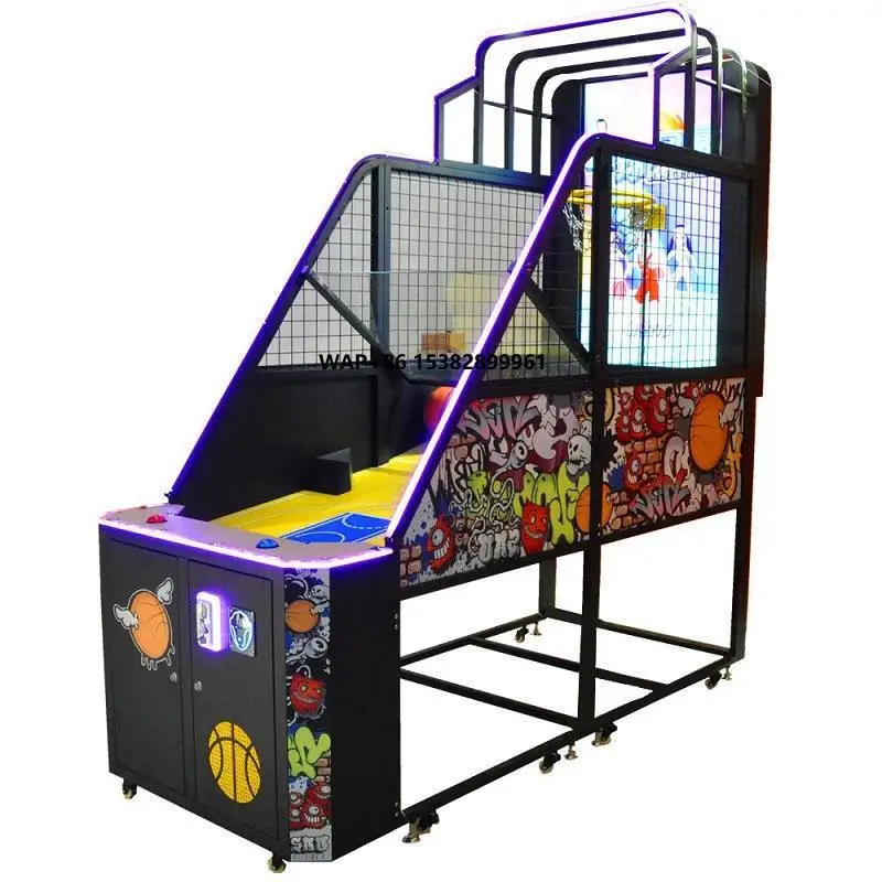 Basketball Arcade Game Machine Shooting Basketball Machine Best Basketball Shooting Trainer Machine