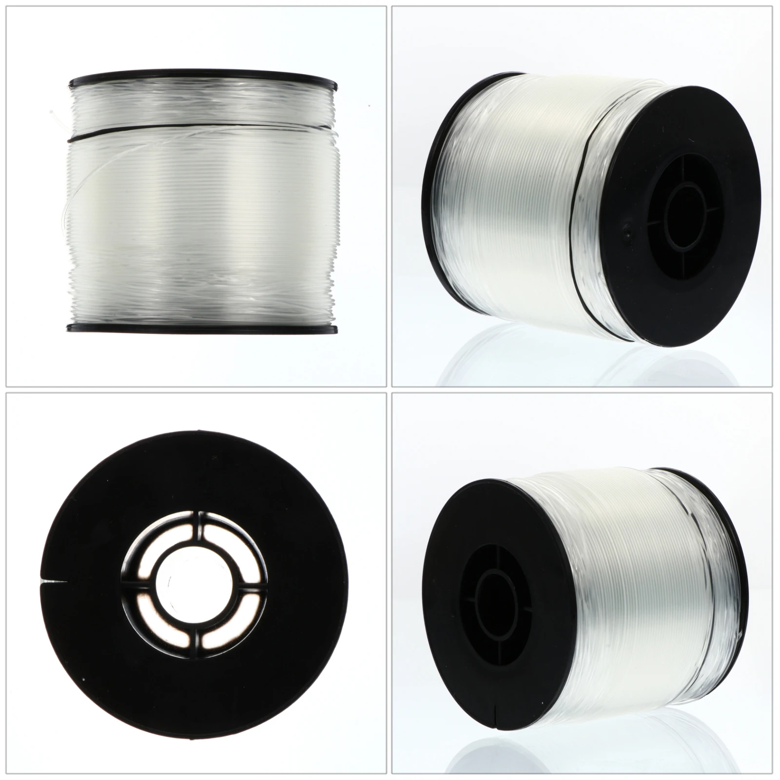

Nylon Fishing Line Aluminum Set Water-resistant Wire to Weave Abrasion-resistant with Good Texture Flexible
