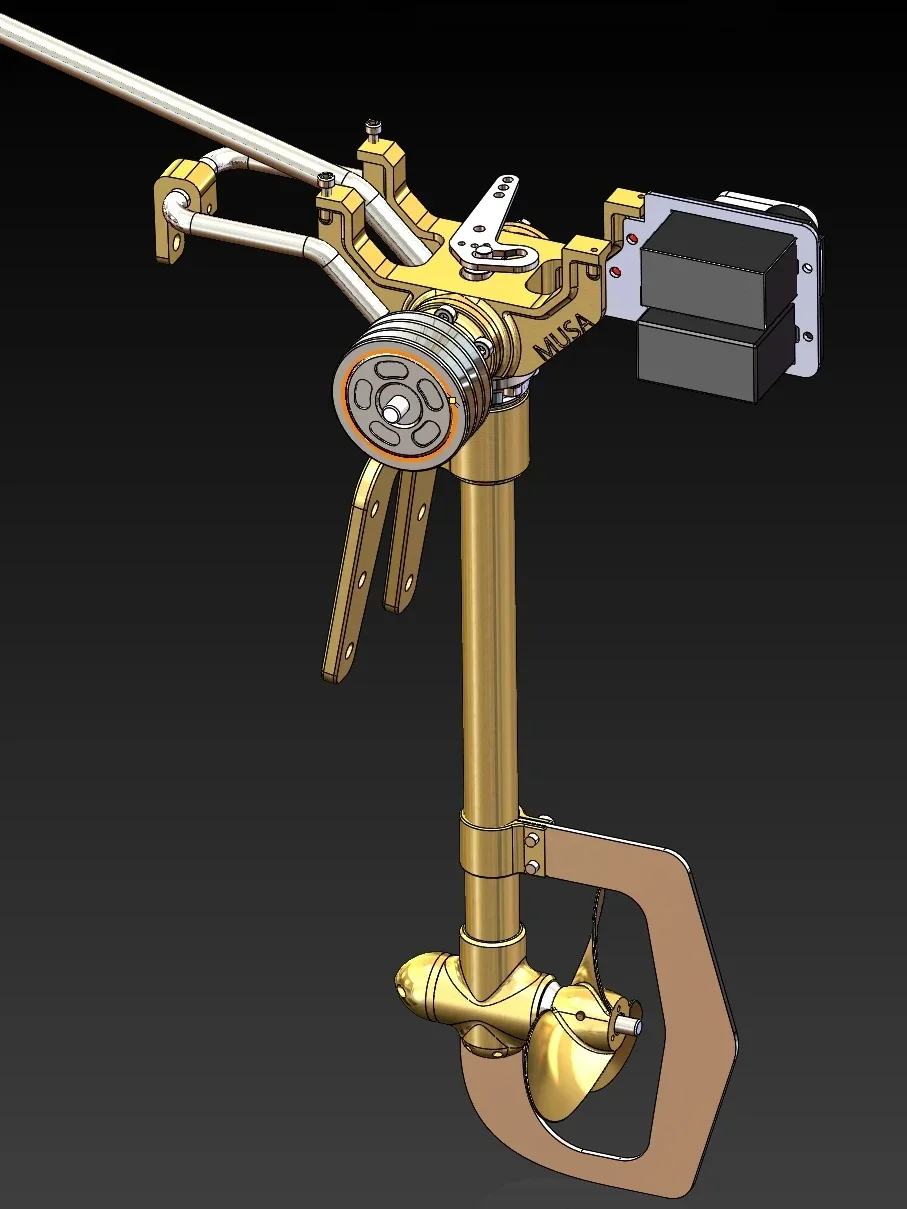 Engine Dedicated Hanger, Model Small Fishing Boat Hanger, The Smallest Overboard Hanger