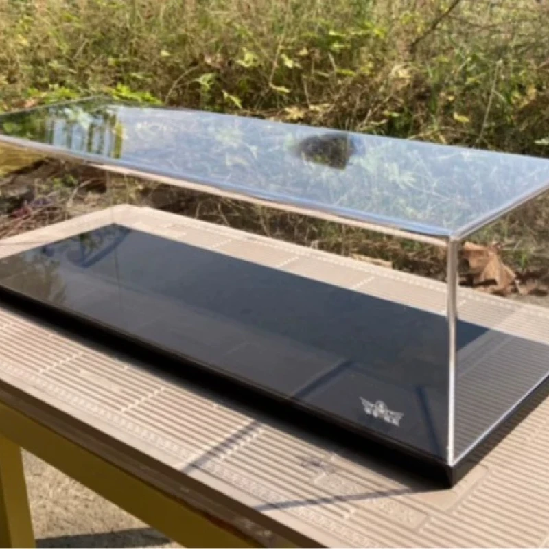 Special dust-proof storage display box for ship car models, high transparent base acrylic display