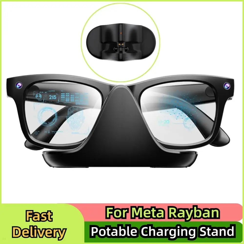 For Meta Charging Stand Potable Travel Charger Station Adapter With LED Indicator Lightweight Safe Type C For Meta