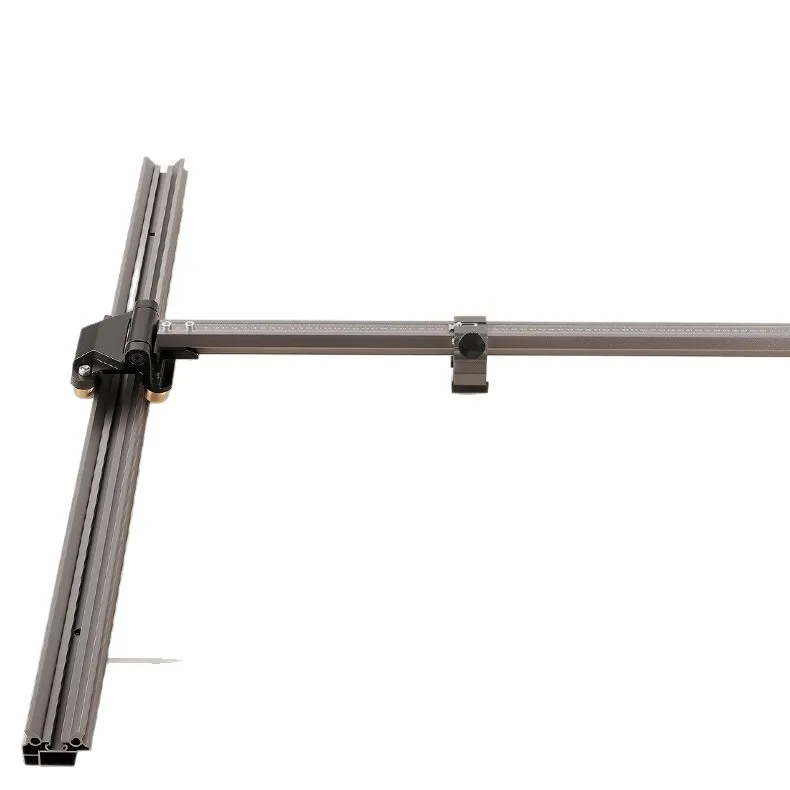 High precision double track T-type push knife guide rock slab