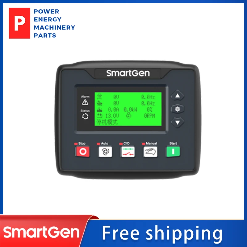 

Smartgen Genuine HGM4020T Dual Power ATS Generator Control Module RS485 Remote Control Panel