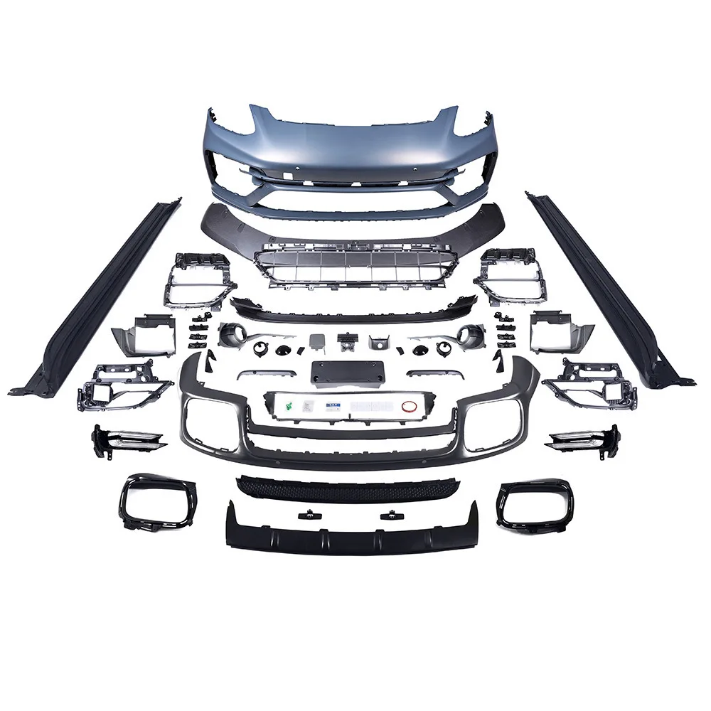 

Suitable for 17-23 Paramela 971 upgraded Turbo S complete set with short shaft side skirt