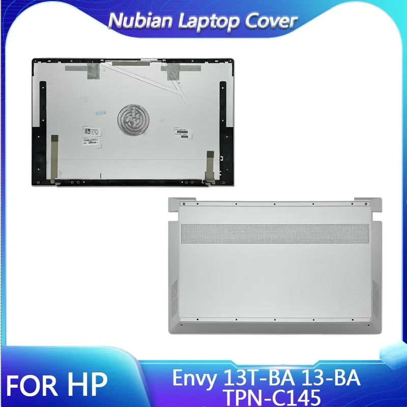 Laptop LCD Back Cover For HP Envy 13T-BA 13-BA TPN-C145 Series  Bottom Top Case A D Replacement Rear Lid Silver