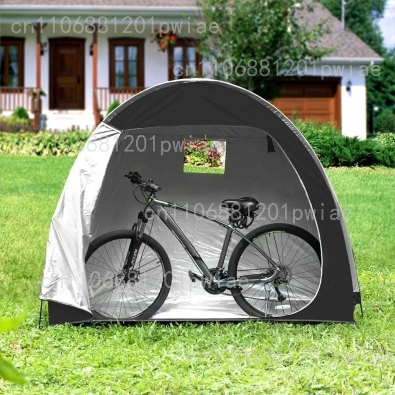 

Велосипедная палатка для хранения на открытом воздухе Велосипед и оборудование Портативное хранилище для садовых инструментов 210D Чехол для велосипеда Портативное защитное снаряжение