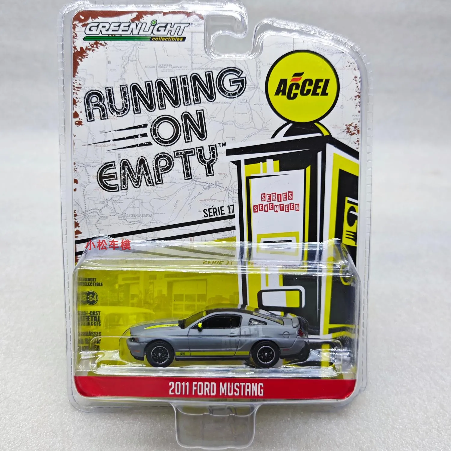 

GreenLight 1:64 работает на пустой серии 17-2011, Ford Mustang Holley/Accel зажигания