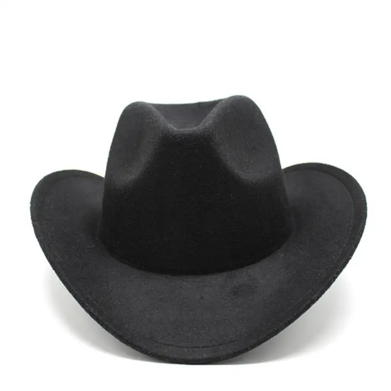 39BD Halloween Cowgirl Hat Casual Cowboy Hat for Party Disco for Music Festivals