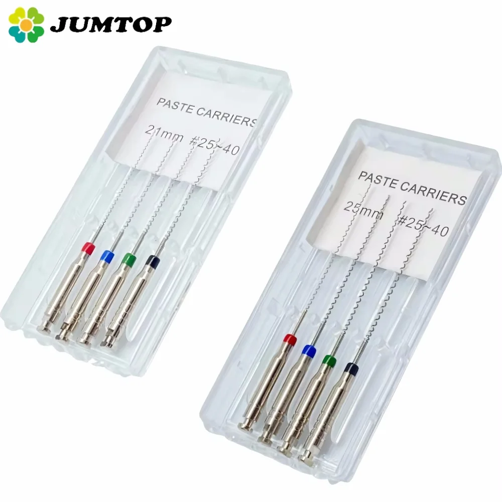 

Dental Rotary Paste Carriers - Spiral Filler Assorted for Root Canal Treatment & Endodontic Obturation (Dentistry Tool)
