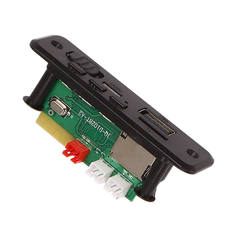 Płytka dekodera Hot-MP3 wzmacniacz mocy 5V 2X3W dekoder Bluetooth 5.0 z funkcją połączenia moduł radia FM obsługa funkcji MP3/USB