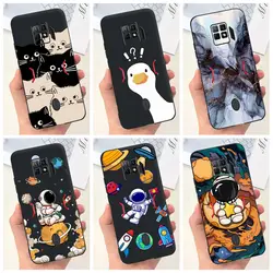 For Cover ZTE Nubia Red Magic 7 Phone Case Cute Astronaut Shockproof Silicone Fundas For Red Magic 7s Pro Protective Bumper 6.8