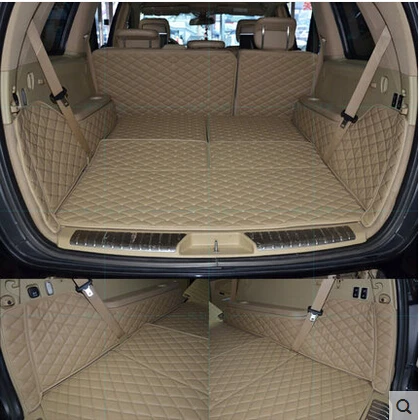 

Высокое качество! Специальные коврики в багажник автомобиля для Mercedes Benz GL 320 X164 2011-2006, 7-местные коврики в багажник, коврики для багажника для GL320 2008