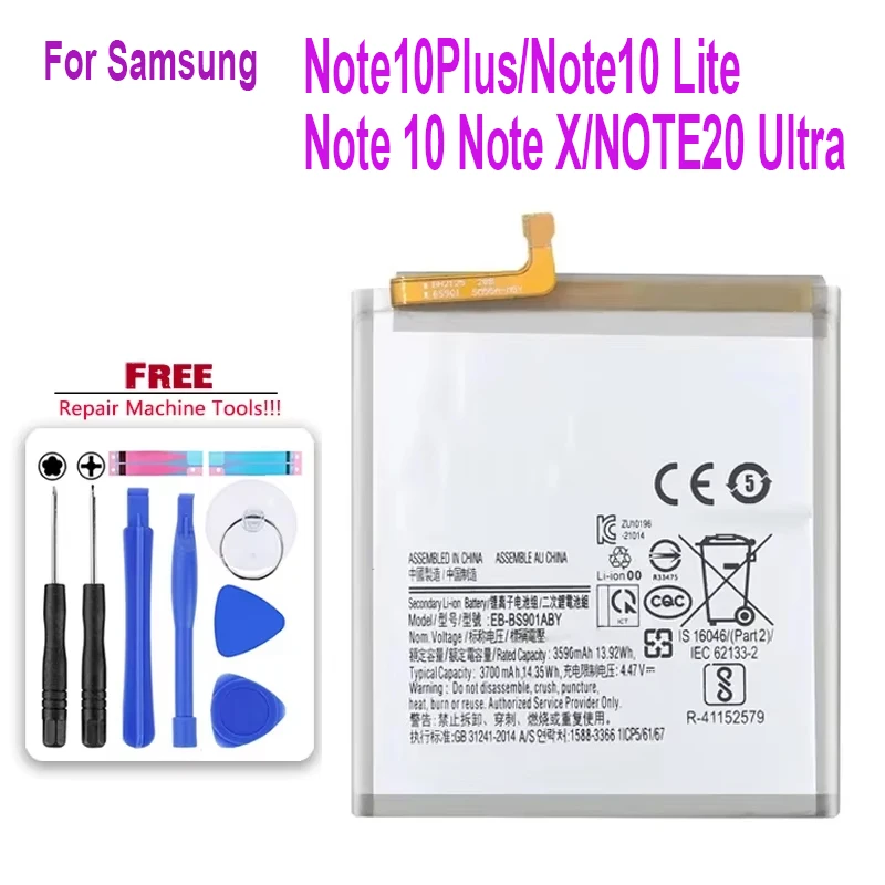 Battery EB-BN970ABU for Samsung Galaxy Note 10 Note X Note10 NoteX Note10 5G /Note10 Lite/Note 10+ Note10Plus/NOTE 20Ultra