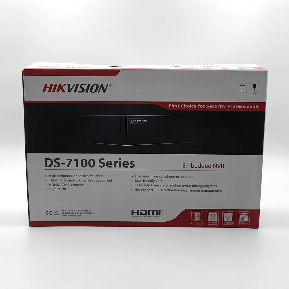 Original Hikvision DS-7104NI-Q1/4P/M and DS-7108NI-Q1/8P/M H.265+