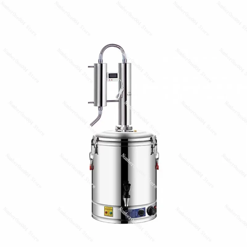 30L Alcohol Moonshine Still Small wine steamer, pure dew distillation machine, small household essential oil extractor