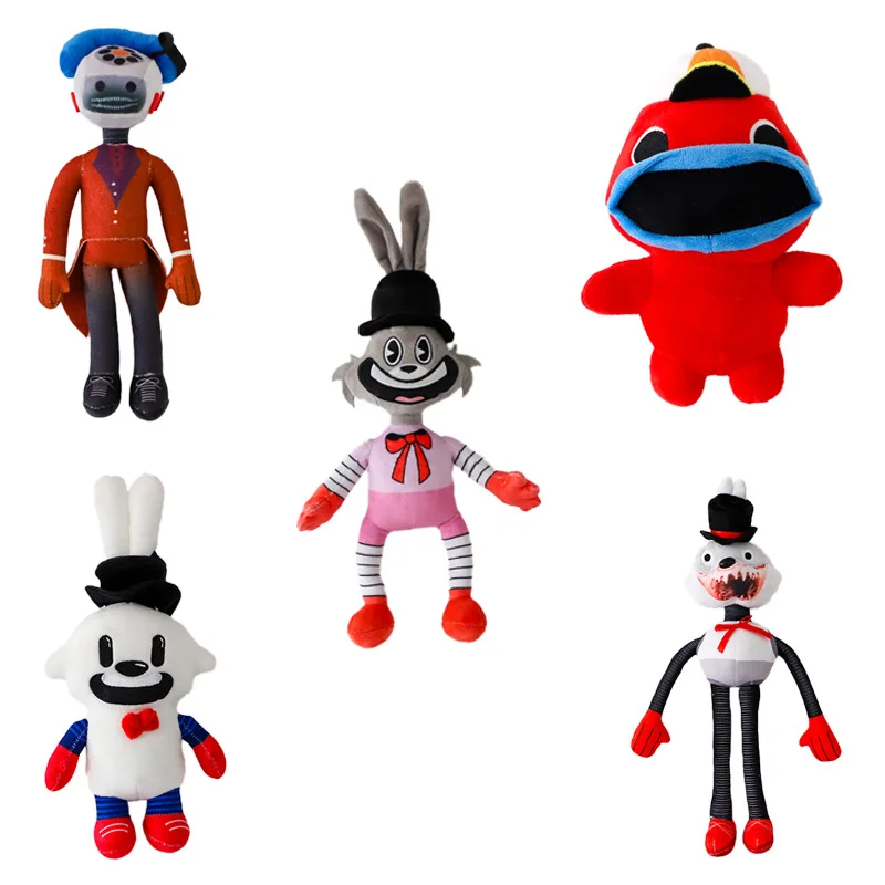 Finding Frankie Plush Toys Game Anime Plushie Figures Soft Stuffed Animals Dolls Horror  Rabbit Pillow Birthday Christmas Gifts