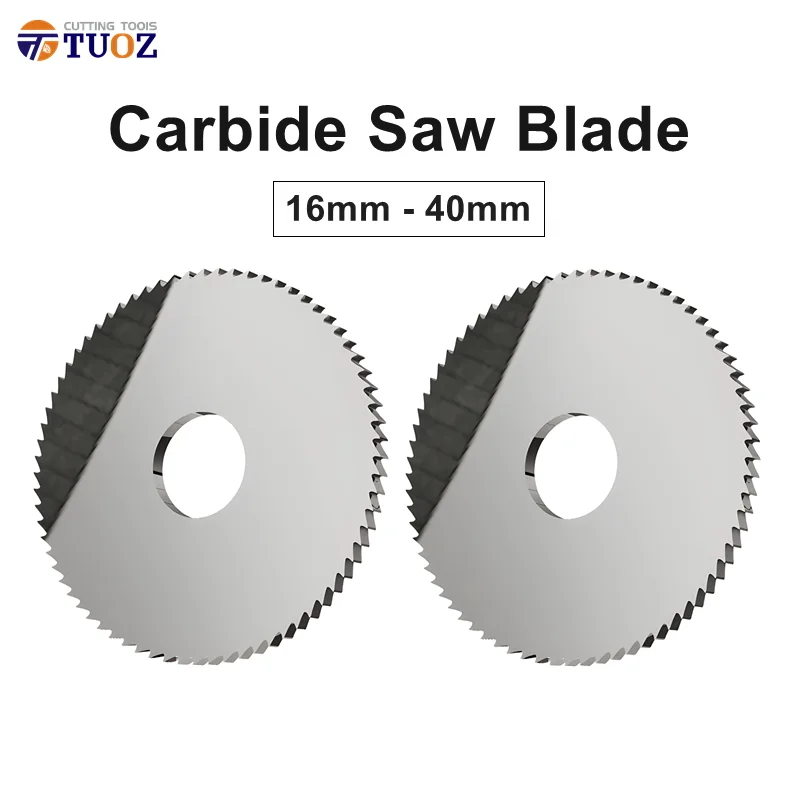 16mm 20mm 25mm 30mm 40mm Tungsten Steel milling blade solid carbide circular saw blade blade milling cutter