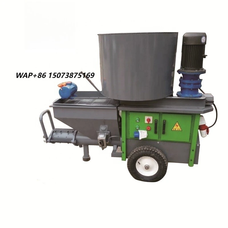 7.5kw Motor Automatic Sand Cement Mortar Pump Machine/plaster Spraying Machine