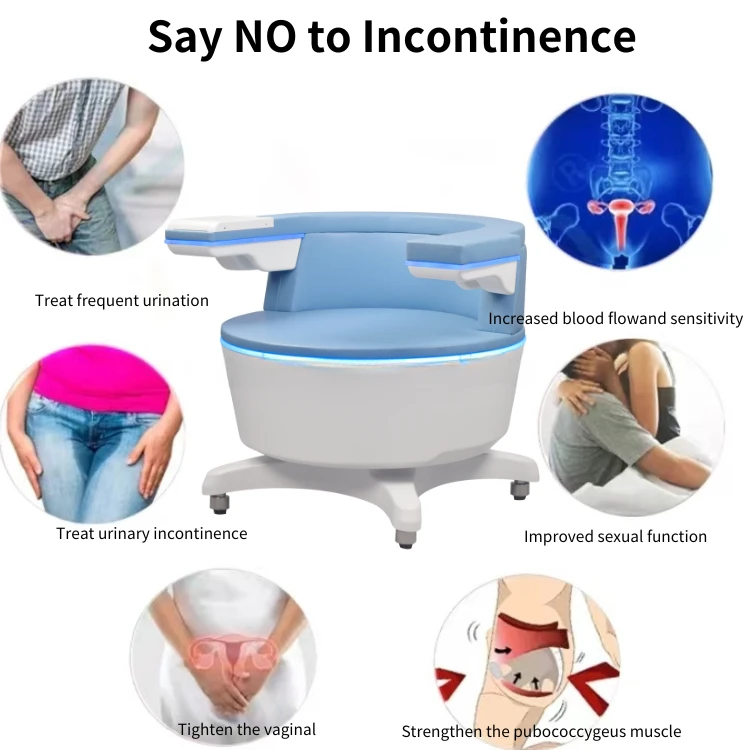 Pelvic Floor Muscle Trainer Ems Magic Chair For Repair Urinary Leakage