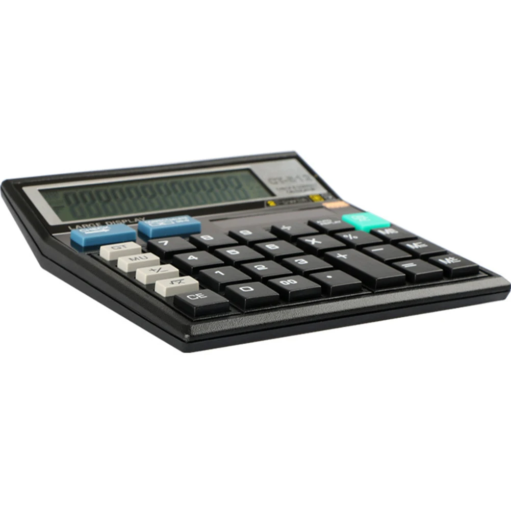 

Professional Desktop Calculator Durable Simple Design Financial Accounting Office Use Calculator Tabletop Business