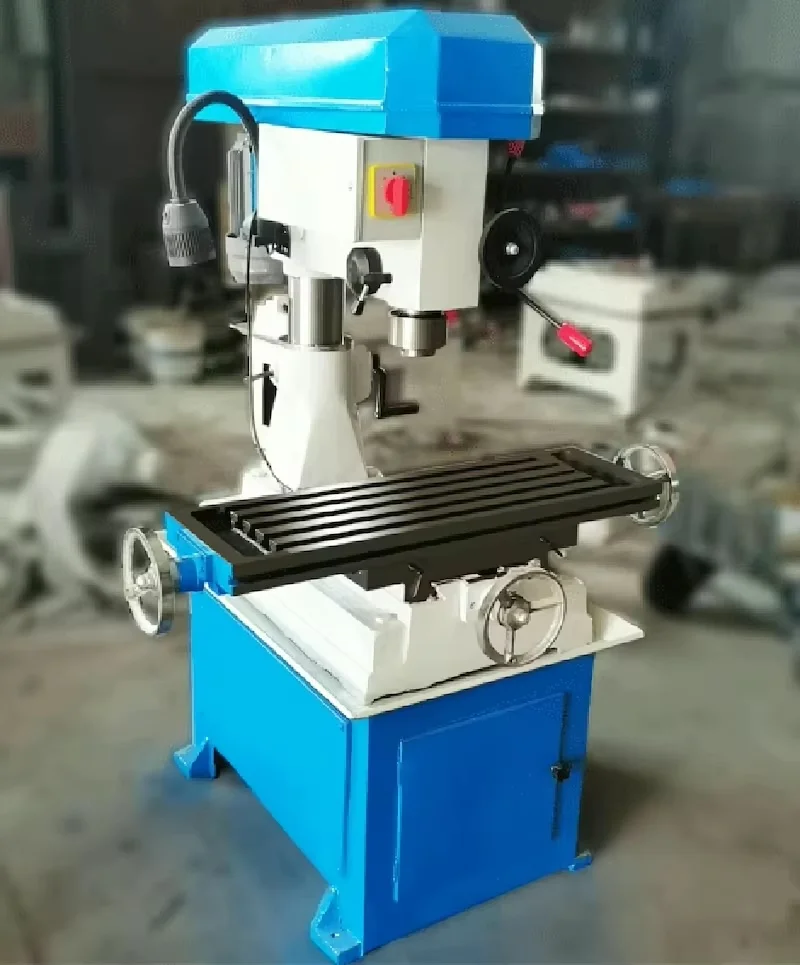 customized Automatic Vertical Mini Drilling Milling Machine ZX40 Spindle Taper 220V New