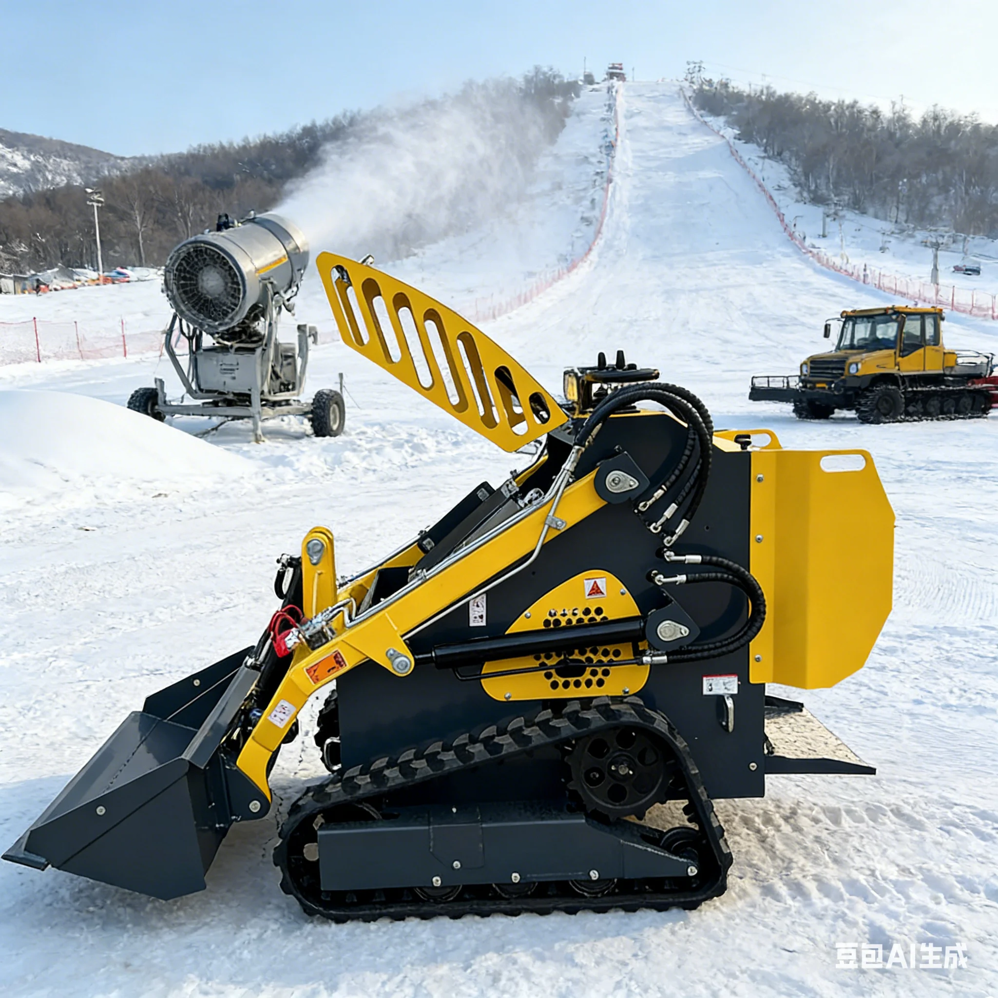 Aangepaste hete verkopende mini-schranklader Motor Home Wheel Kleine schranklader te koop