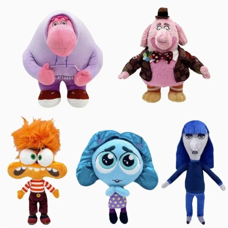 ตุ๊กตาผ้าพลัฌดิสนีย์ อินไซด์เอาท์ 2 ตัวละครความวิตกกังวล ความอึดอัด ความเบื่อหน่าย ความอิจฉา บิงบอง ของเล่นเด็ก ของขวัญวันเกิด ทำจากใยสังเคราะห์ PP Cotton