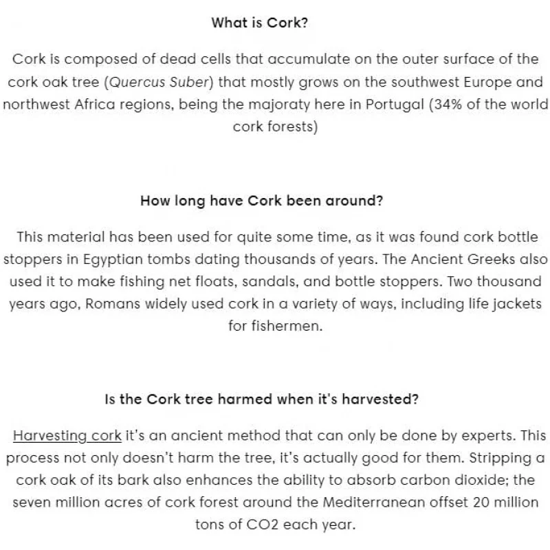 Generic MINI Rucksack Vegan CORK Damen Floral Leicht Wasserdicht, Beige