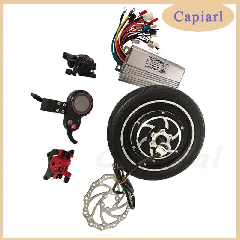 10 Inch Electric Scooter Motor 10x2.70-6.5 Vacuum Tire 48V 500W for Dualtron 3 Speedway 5 Front And Rear Wheel