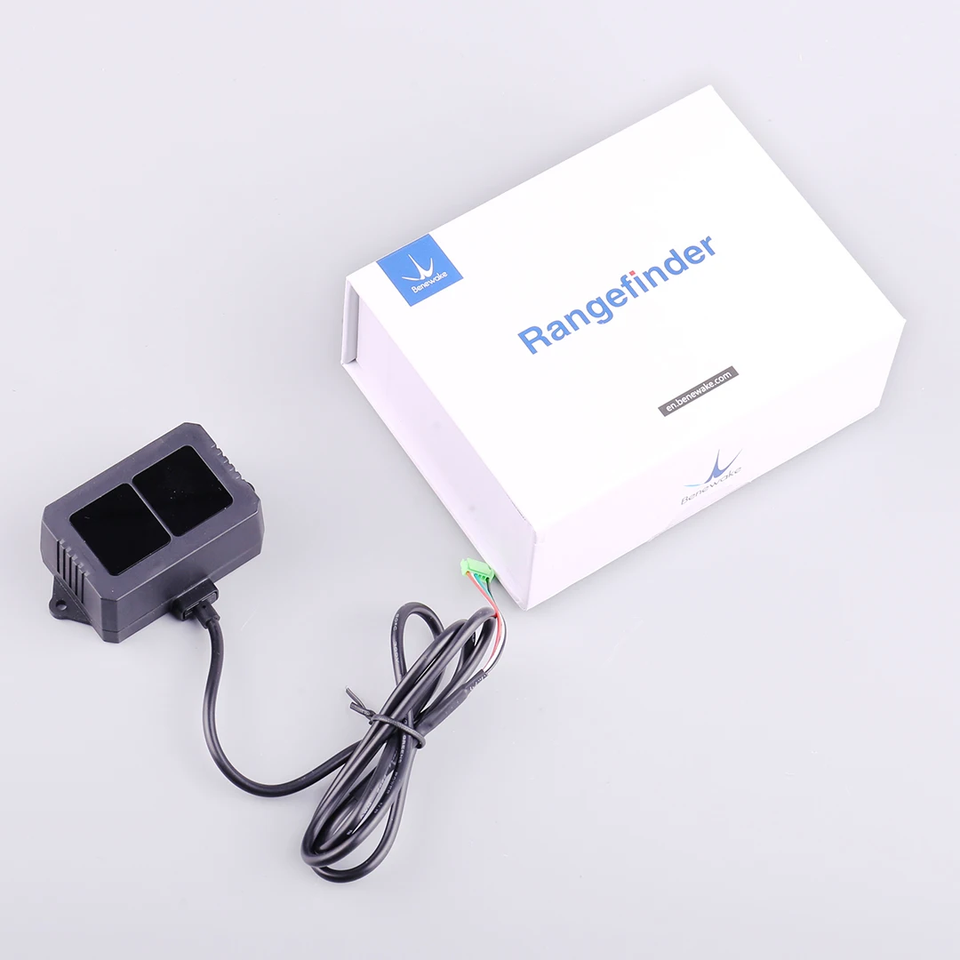 Benewake TF02-PRO Laser Radar Sensor Single Point Ranging Height Determination 40m Medium Range Drone Model