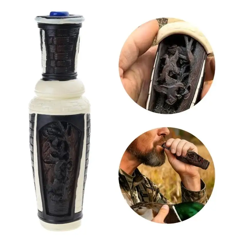 

R6FE Manual Operate Duck Tool Portable Light Weight Outdoor Trap Duck Whistling Accessory Easy to Use