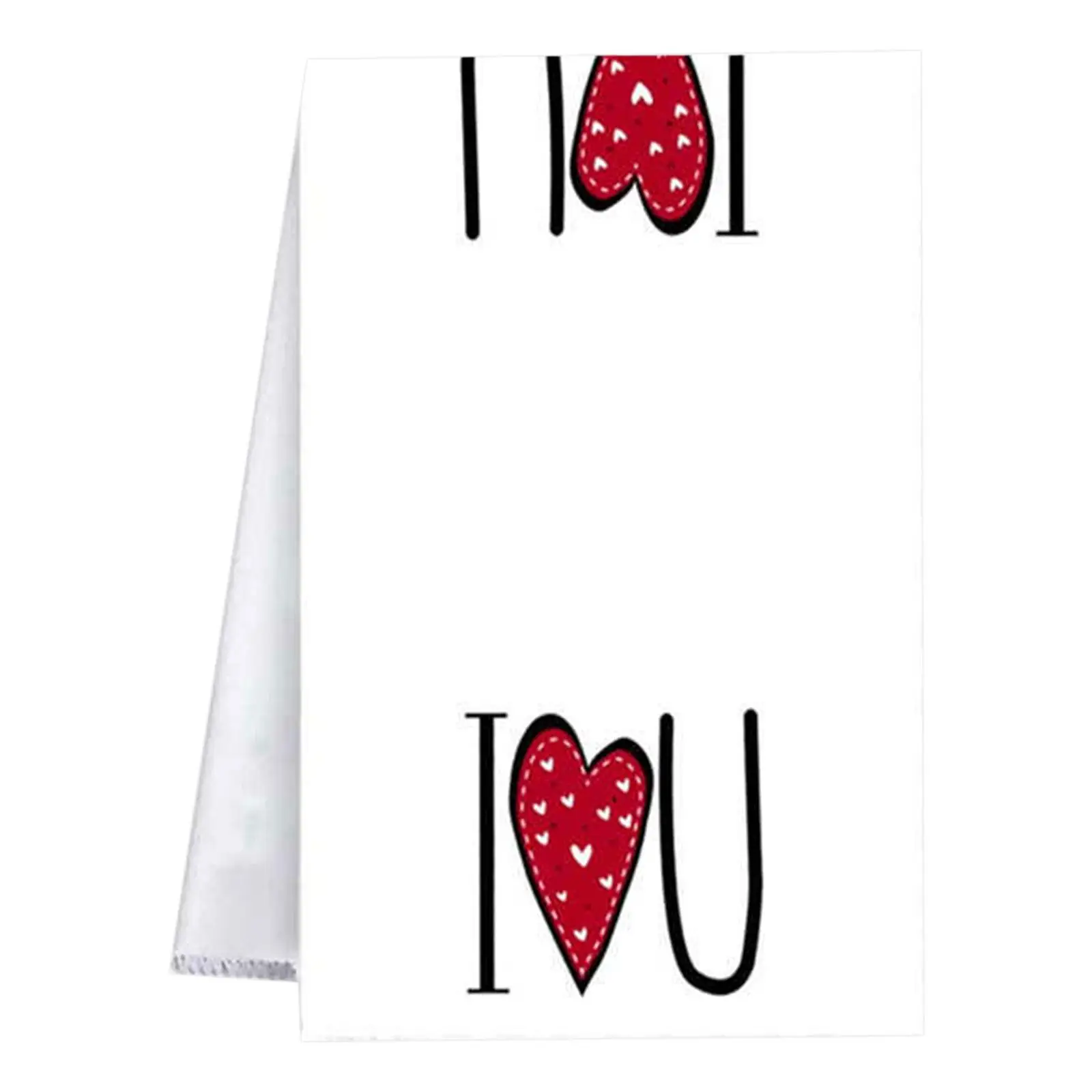 Bathroom Holiday Dish Towels Valentine Kitchen Towels Absorbent Dishcloths for Bathroom House Kitchen Valentine's Day Gifts