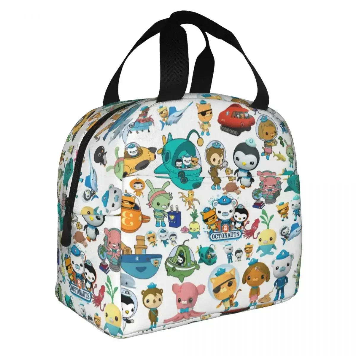 The Octonauts Collage Insulated Lunch Bag Thermal Bag Meal Container Cute Cartoon Anime Lunch Box Tote Bento Pouch Outdoor