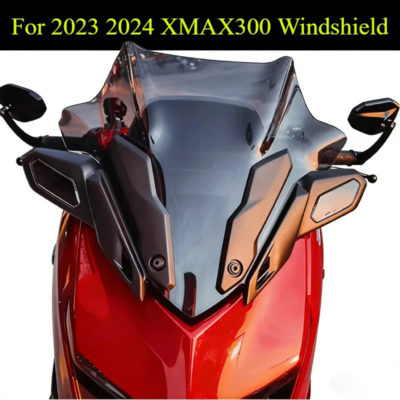 

For 2023 2024 Yamaha XMAX300 XMA X300 Motorcycle Front Windshield Modification Accessories Competition Windproof Device