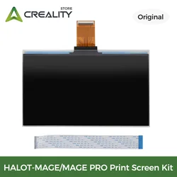 Creality Original HALOT-MAGE/MAGE PRO Print Screen Kit Black and White Screen_10.3 Inches_7680×4320 3D Printer Accessories