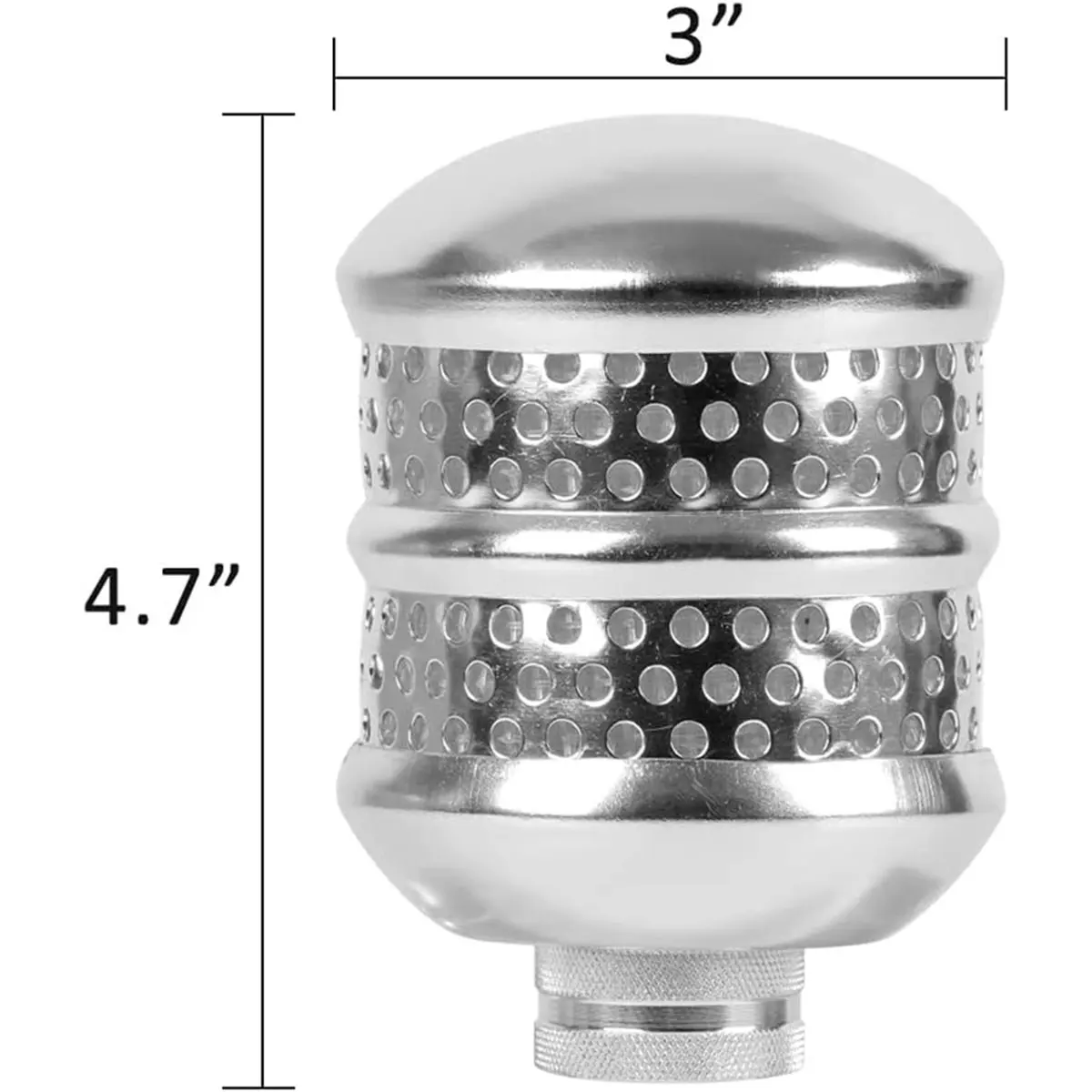 Home Tool 1set Bubbler Sprinkler Heads, 3/4 Inch Internal Thread Rustproof Aluminum Diffuser Flood Nozzle for Yard, Garden