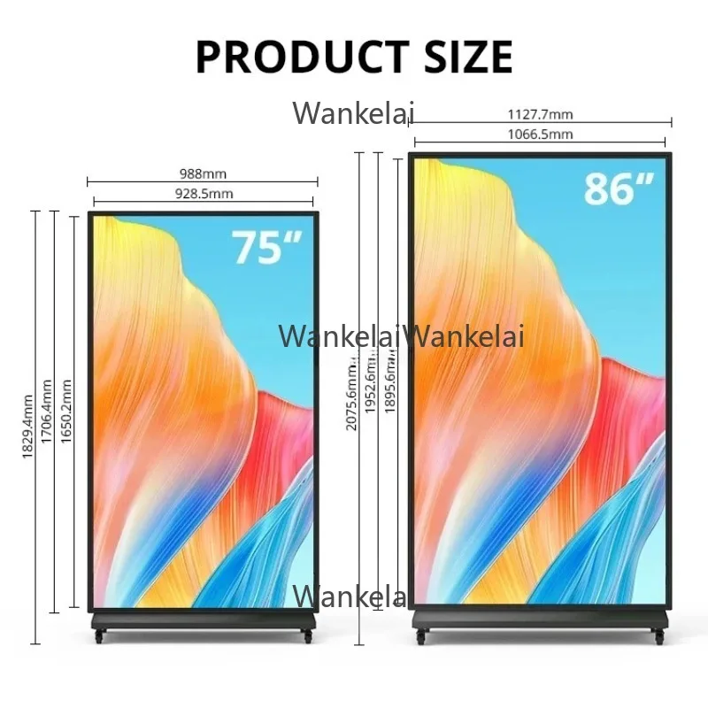 

65-85 Inch 4K UHD Android Touch LCD Digital Signage Advertising Kiosk