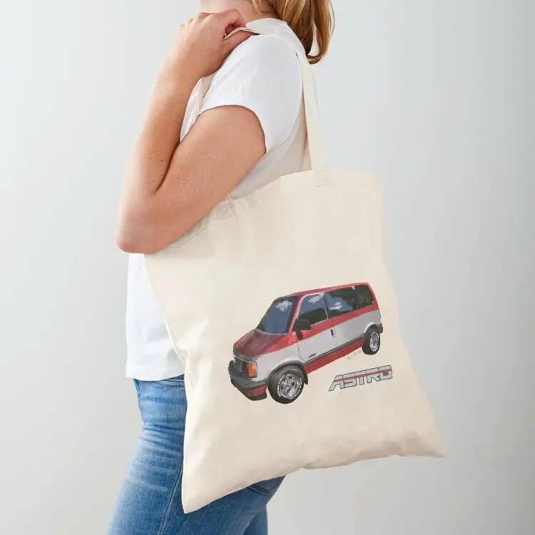 Chevy Astro Van with Logo Tote Bag hand bags Canvas bag shopper bag women cute pouch