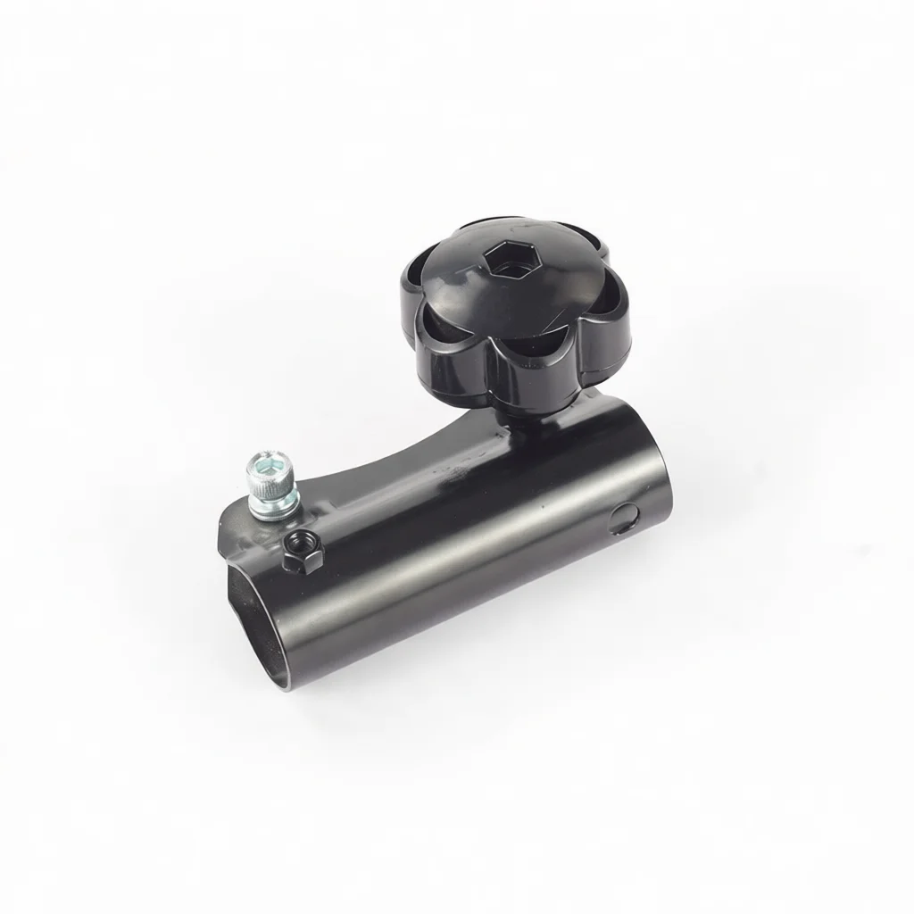 Grass Trimmer Extension Adapter Metal Connector Dual Hole Fixed Shaft Joint For Garden Weed Cutter Lawn Care Maintenance