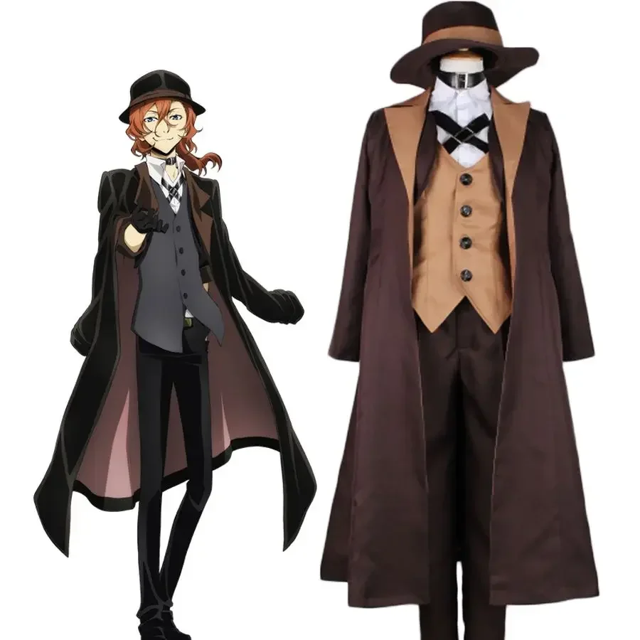 

Bungou Stray Dogs Chuya Nakahara Cosplay Costume Custom Made Any Size