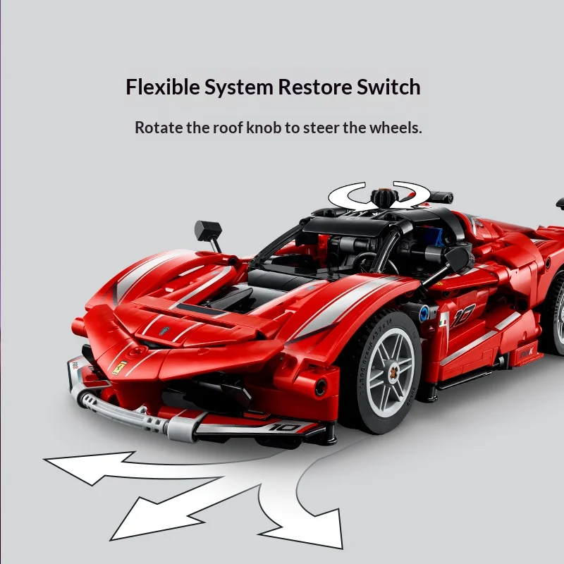 LEGO blocs de construction série mécanique 42212 Ferrari FXX K blocs de construction garçons et filles jouet de course cadeau