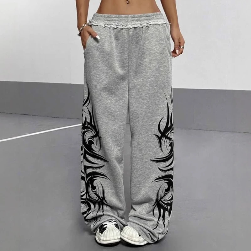 موضة Harajuku مخطط Sweatpants الرجال النساء فضفاض سراويل للجري الرجعية عادية مريحة دائم التدريب في الهواء الطلق تشغيل بانت