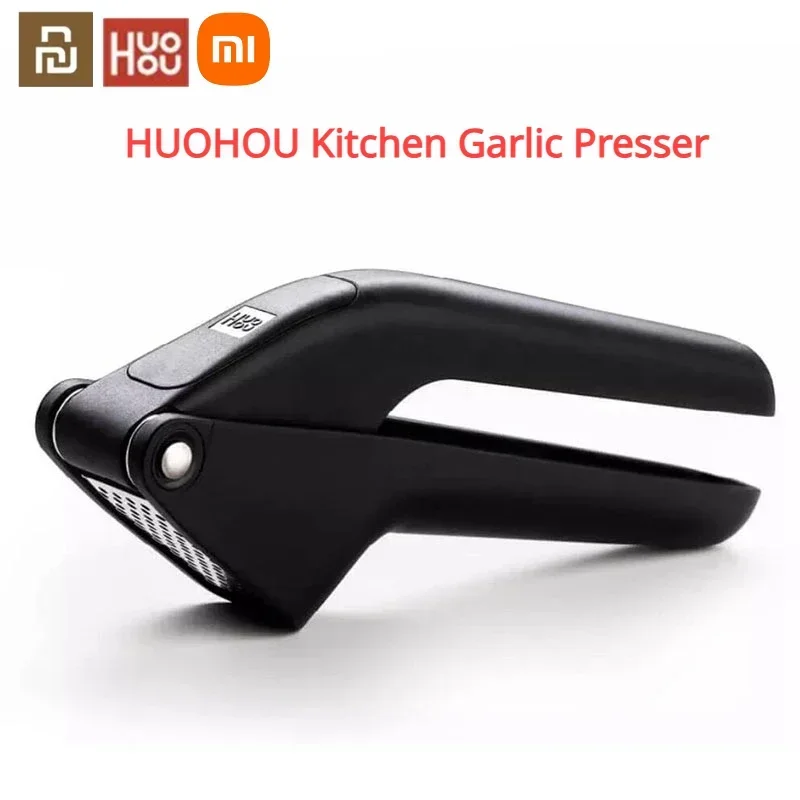 XIAOMI HUOHOU Kitchen Garlic Presser Manual Garlic Crusher Micer Cutter Squeeze Tool Fruit garlic masher& Vegetable Kitchen Tool