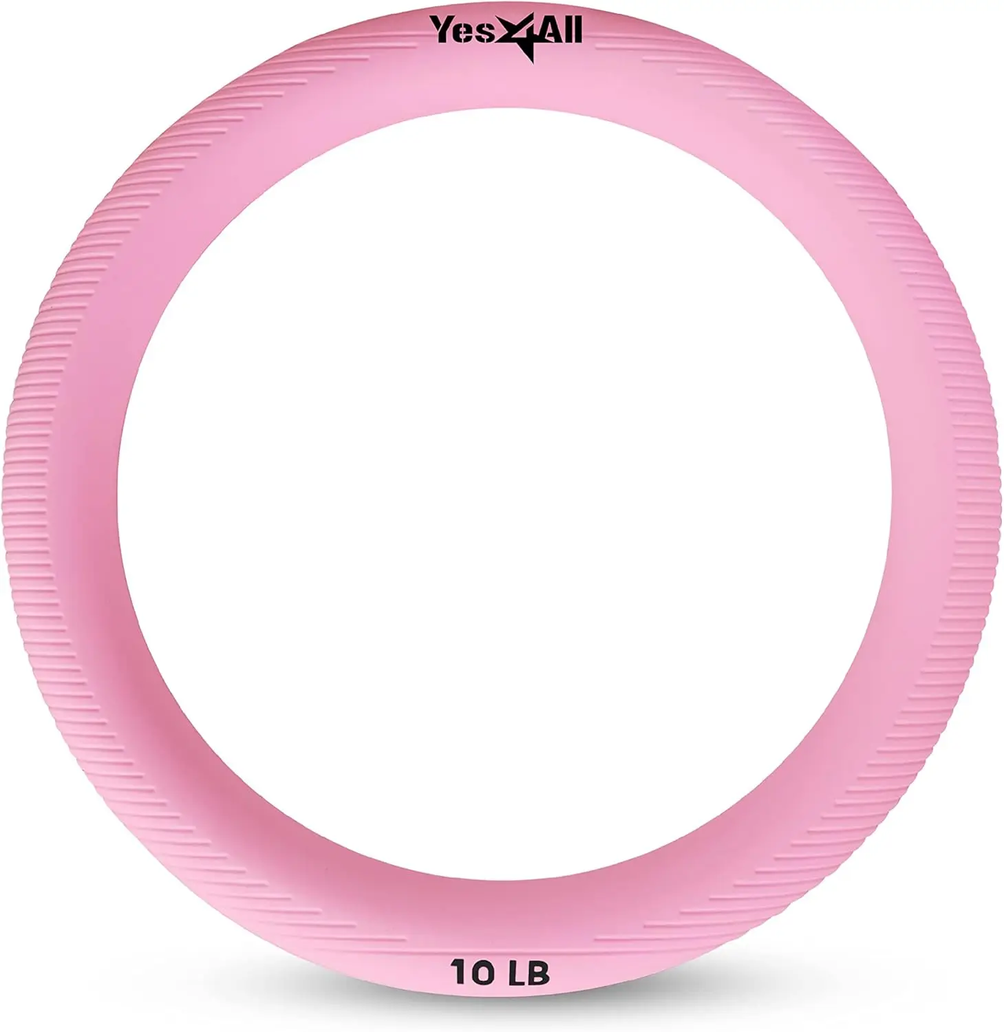 

Кольцевой утяжелитель Power Ring 10 фунтов для йоги, аэробики, домашнего фитнеса и тренировки кора