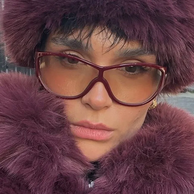 Moda Punk gogle Y2k luksusowe markowe okulary przeciwsłoneczne damskie owinięte okulary przeciwsłoneczne 2000'S odcienie okulary UV400 okulary damskie