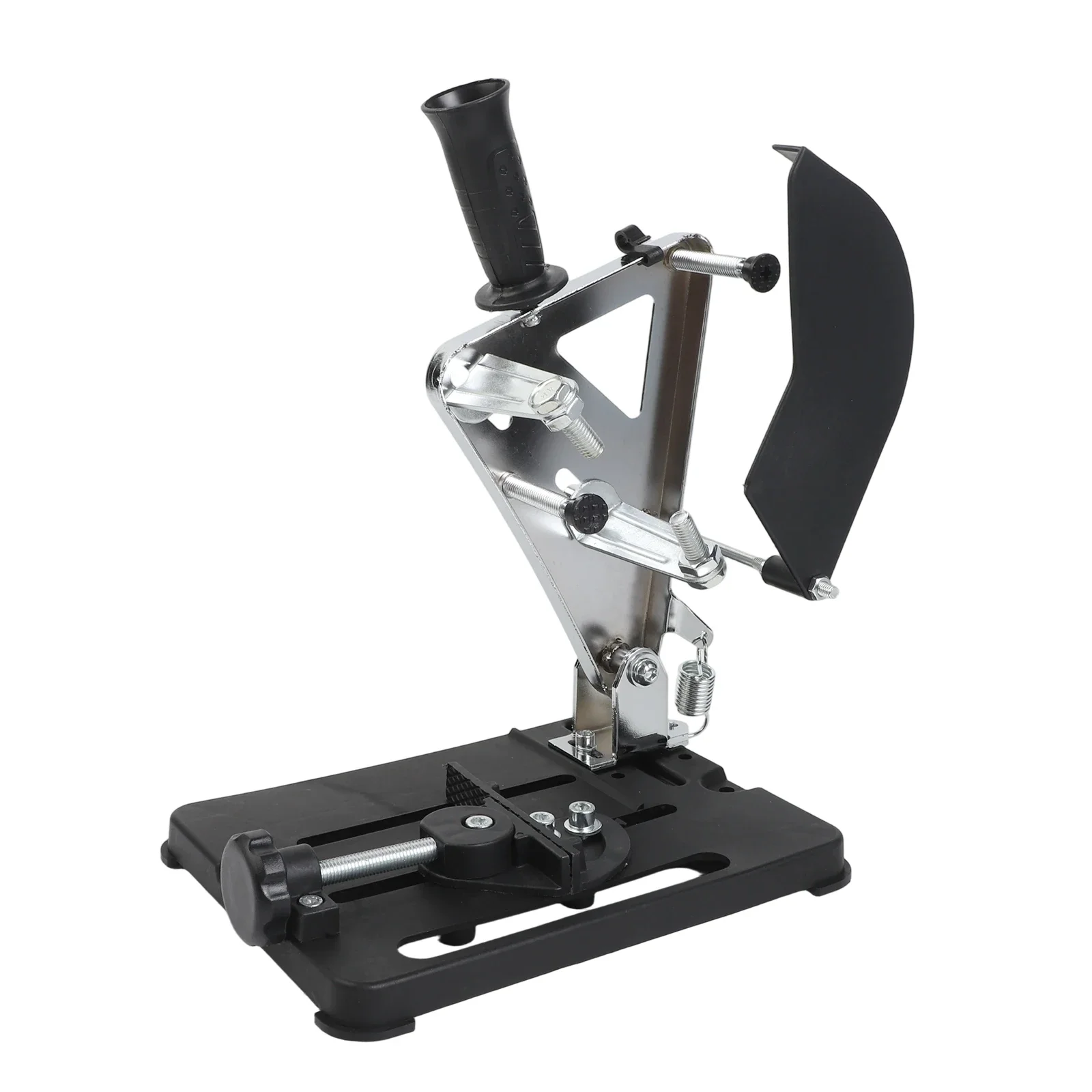 Angle Grinder Stand For 100mm To 150mm Models With Adjustable Cast Iron Base Holder For Precise Cutting And Enhanced Safety