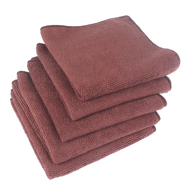 5Pcs Super Absorbent Towel Barista Towel Rag Bar Coffee Machine Cleaning Cloth Tableware Household Cleaning Towel Kichen Tools