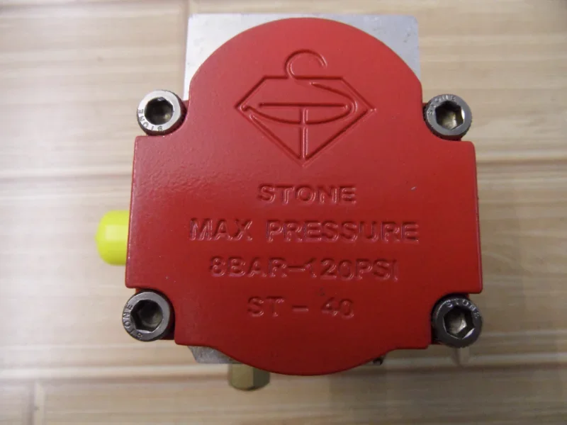 Used original Taiwan STONE pneumatic actuator pneumatic head aluminum cylinder valve pneumatic actuator ST-40