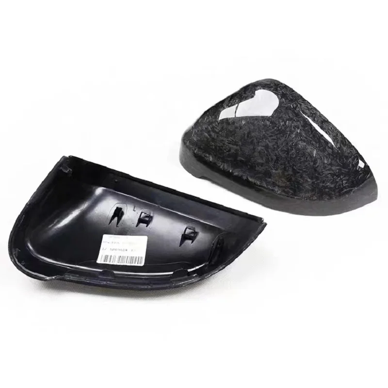 

Forged Carbon Fiber Car Wing Mirror Covers Rear view Mirror Cap Car Styling Replace For AUDI A4 S4 RS4 B9 A5 S5 RS5